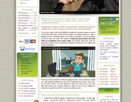 Coolessay.net website preview